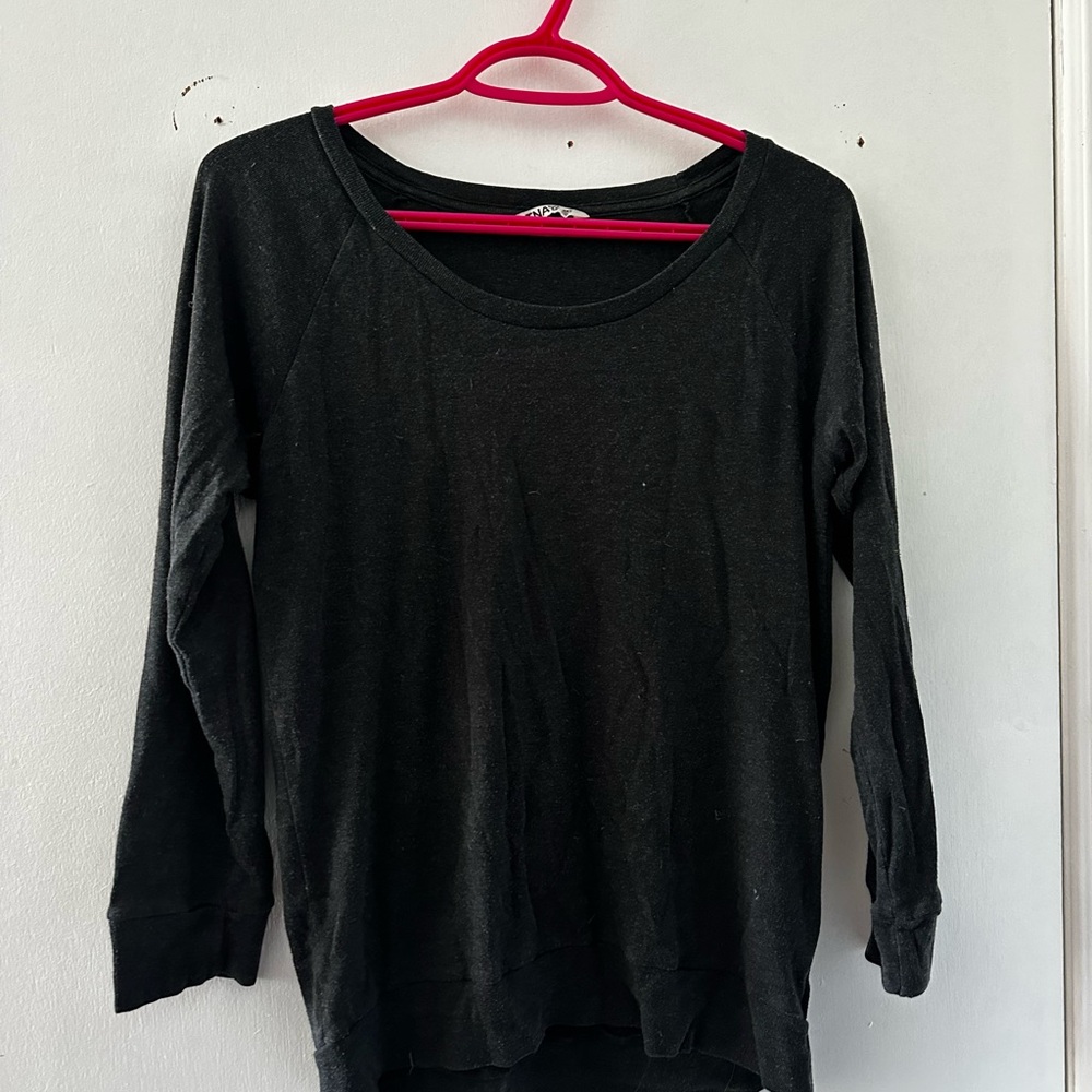 Aritzia / TNA Black Long Sleeve Top